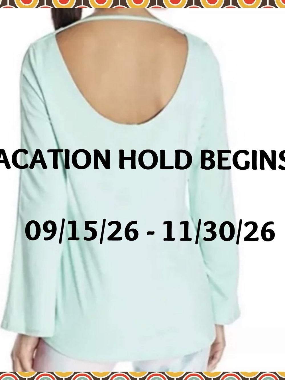 Women's Open-Back Long Sleeve Top in Light Mint